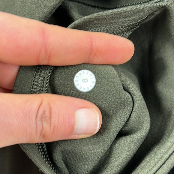 Lululemon Reveal Tight *En Avante 26" Dark Olive - Picture 5 of 7
